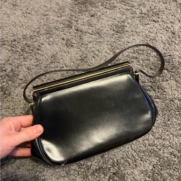 Vintage Leather Handbag - Picture 3 of 4